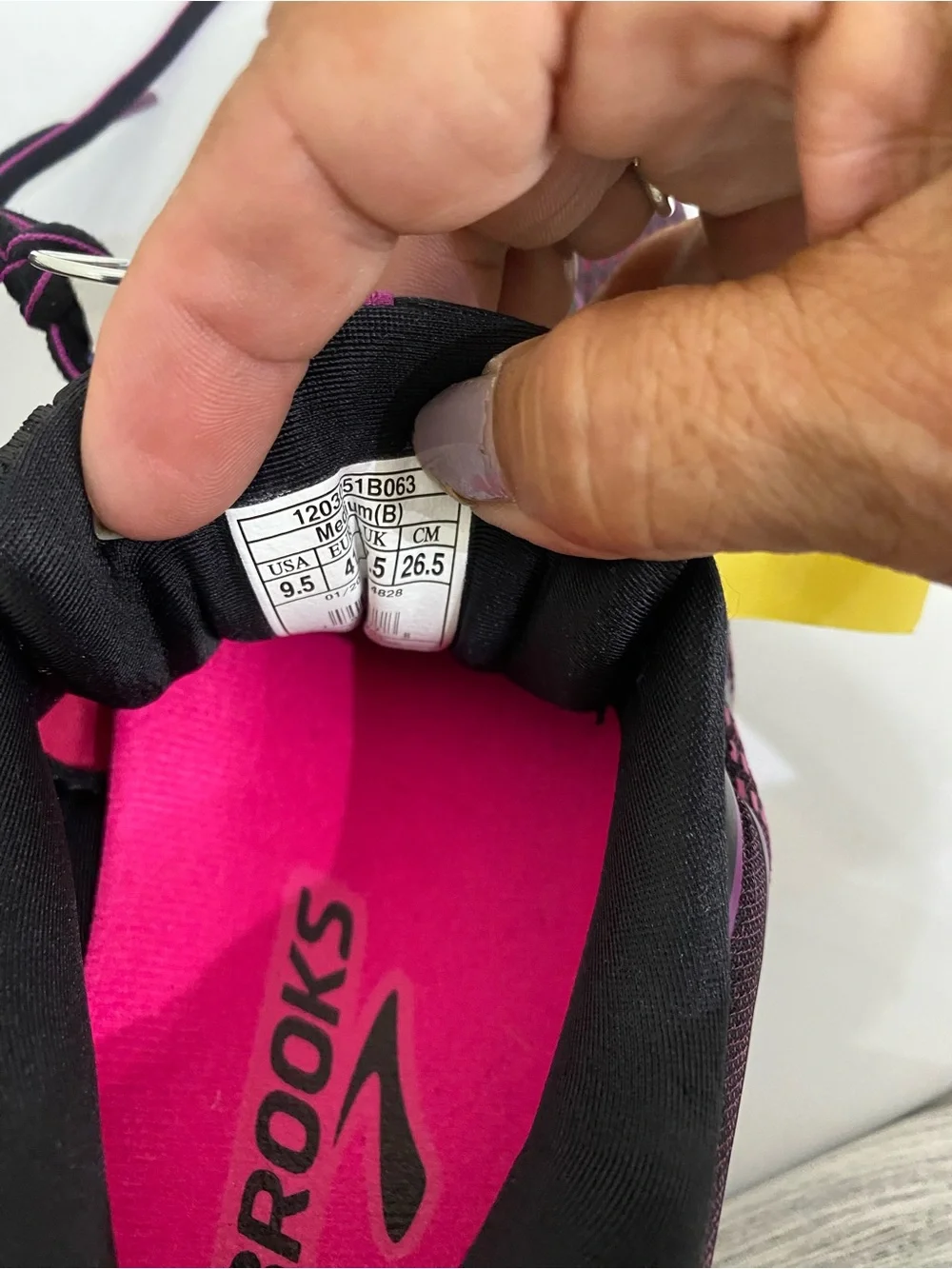 Brooks Women's Running Shoes - Purple with Pink Accents - Ghost 12